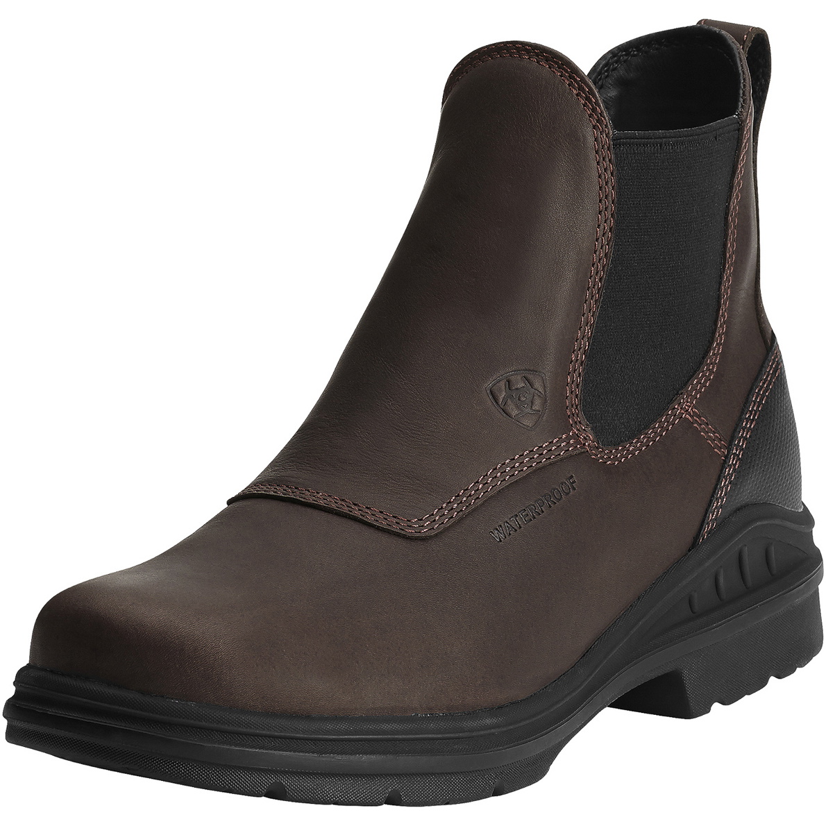 Ariat Barnyard Twin Gore H2O Boots Dark Brown